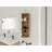 12" Bathroom Wall-Mounted Storage Rack, Float Mounting Design,(KD-Packing)-756128414
