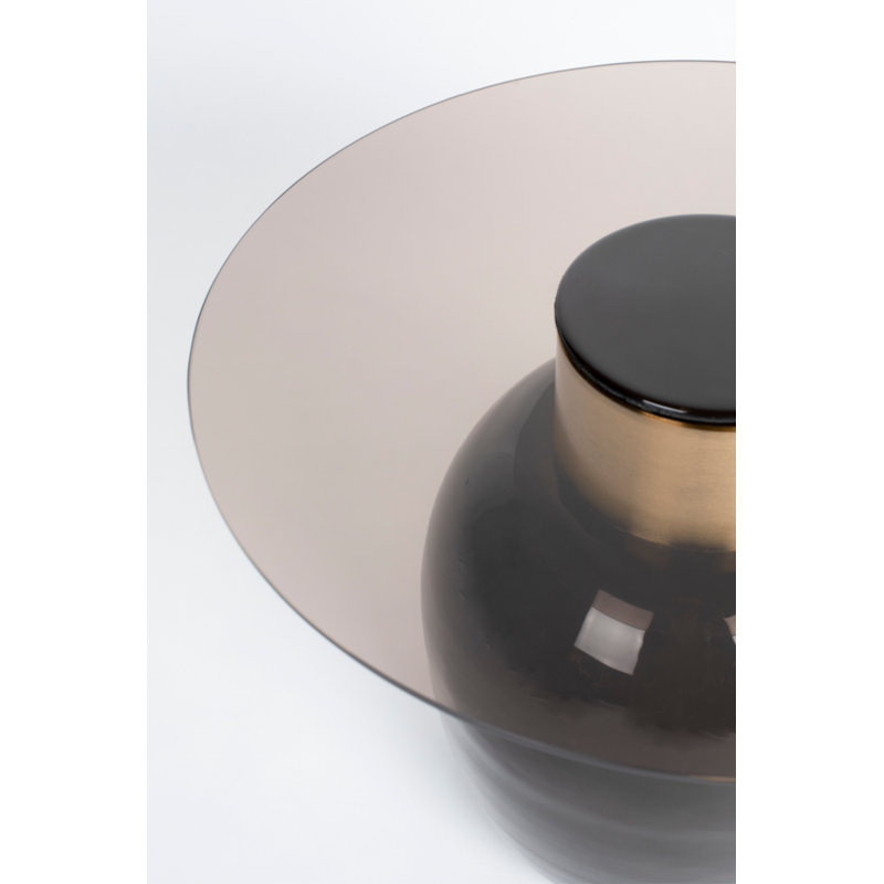 Mohra Glass End Table, 16" H x 20" W x 20" D