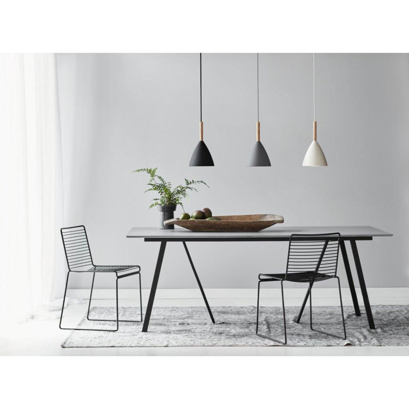 1 - Light Cone Pendant, Black