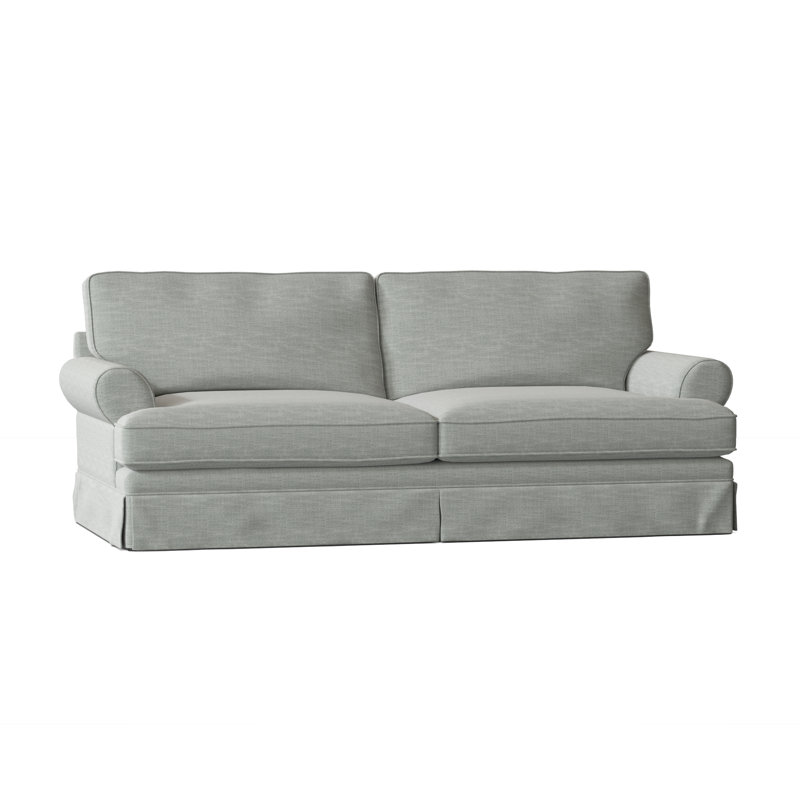 Brookner Upholstered 91'' Sofa, Vault Pearl Performance