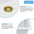 Undermount Kitchen Sink Quartz Single Bowl Kitchen Bar Sink with Roll Up Rack-109101370-123687607