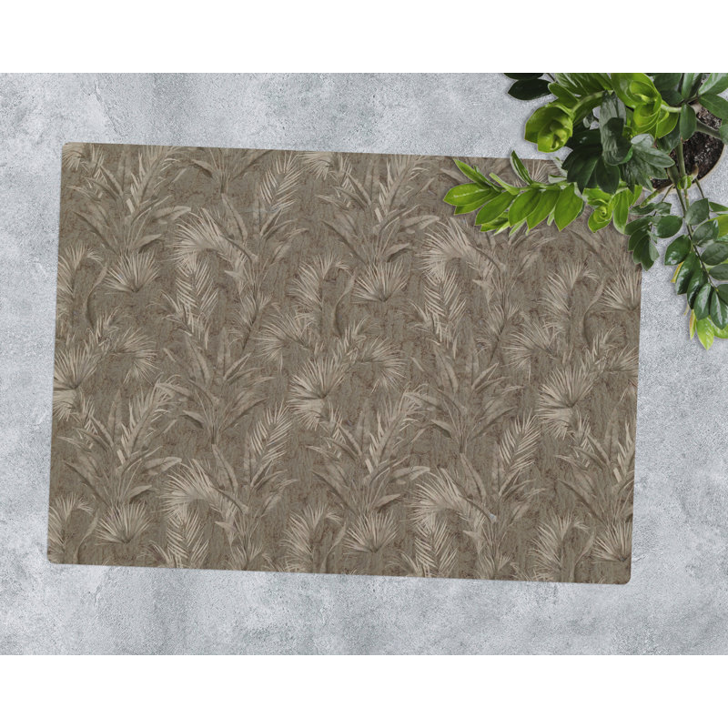 Nahod Hard Floor Rectangular Chair Mat, 70 x 100cm