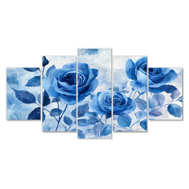 Atlanta - roses, art mural