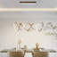 Lustre intégré à DEL 33,4 pouces Lelea-97858121
