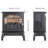 Marali Rectangle Stainless Steel Smokeless Fire Pit Table