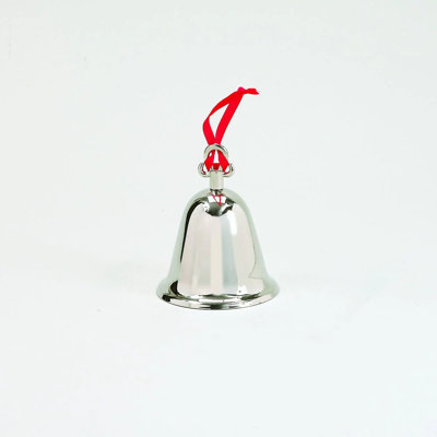 Bell With Red Ribbon