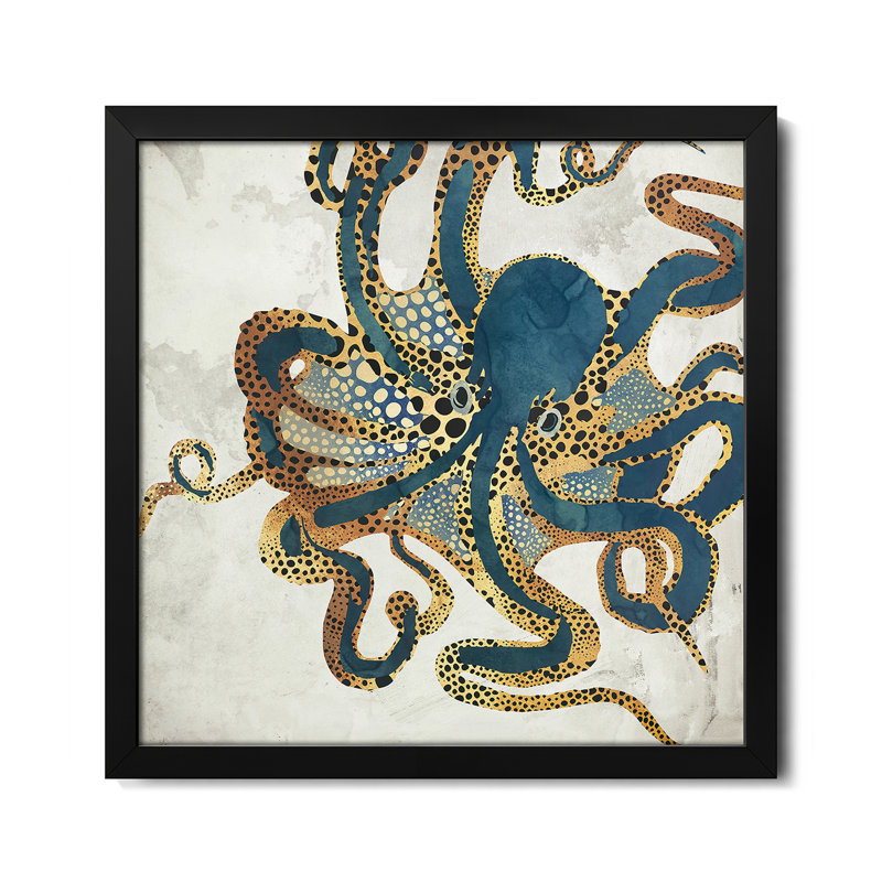 «Underwater Dream VI», affiche encadrée de qualité supérieure par Space Space Designs, H 16 po x l 16 po
