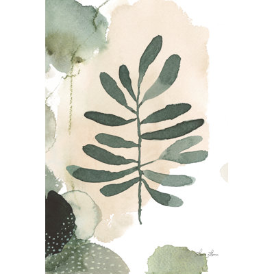 Sage Bliss III by Laura Horn - Wrapped Canvas Print