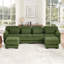 Canapé d'angle modulaire Cloud Couch avec accoudoirs amovibles-1006121284-1006121286-1006121288