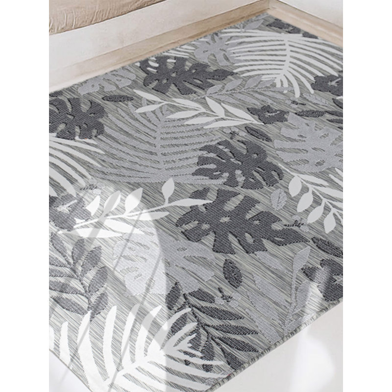 Renyah Floral Machine Made Indoor / Outdoor Area Rug, Rectangle 196 x 290cm