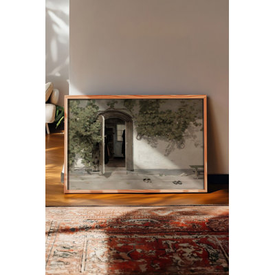 Peinture décorative encadrée