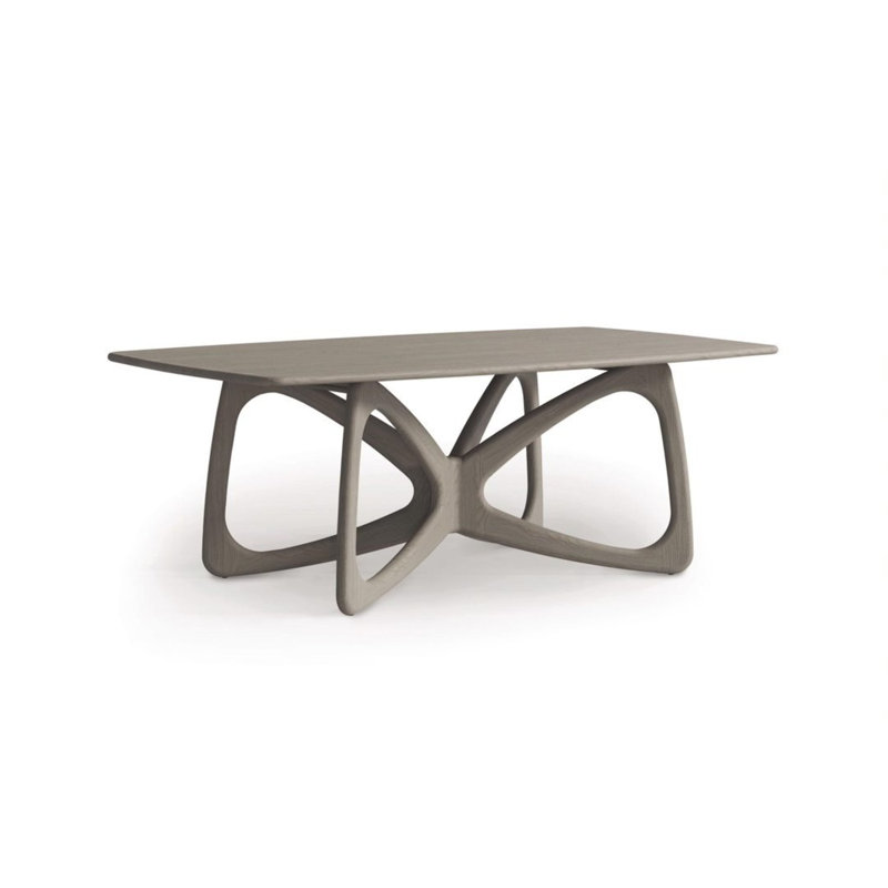 Butterfly Dining - Wood, 30"H x 84"L x 48"W, Weathered Oak