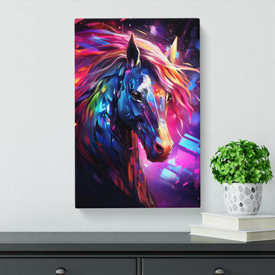 Pony Futurism - Wrapped Canvas