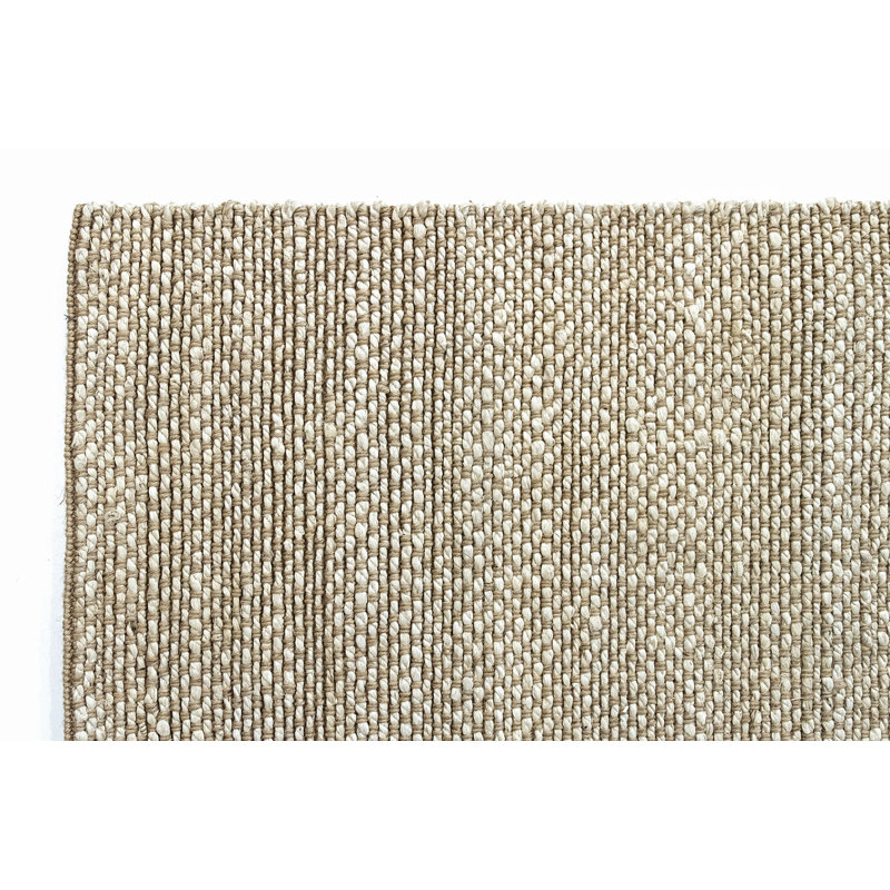 Gaudet Solid Colour Hand Woven Area Rug, Rectangle 200 x 290cm