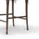 Fayth Stool with Cushion-Dulane Mahogany