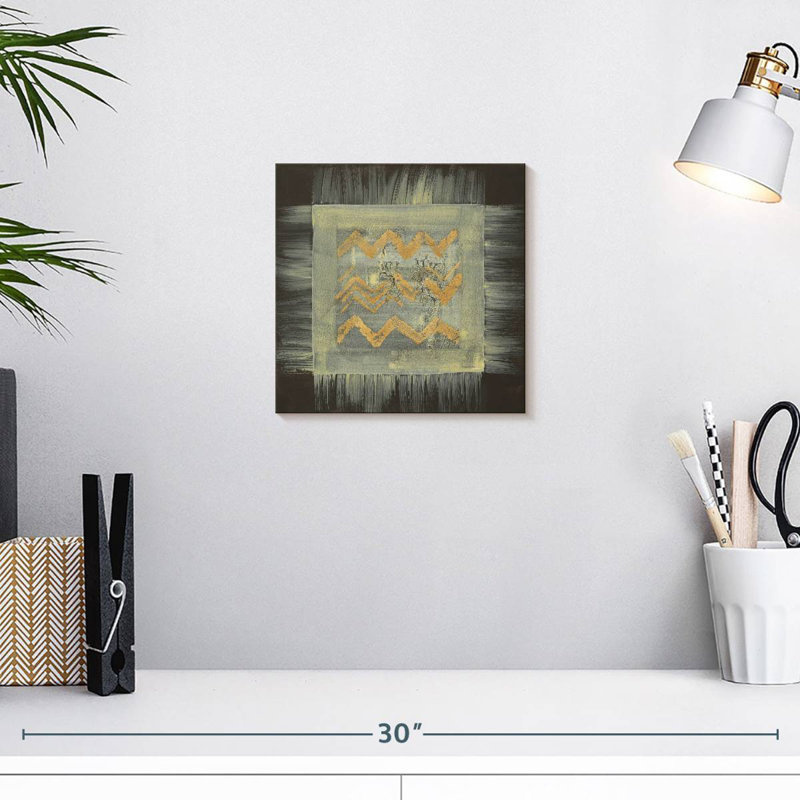 Tapisserie dorée Avery II, H 10 po x l 10 po