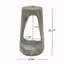 Table d'appoint d'extérieur pour patio, table de bout creuse, tabouret de jardin, table d'appoint décorative-2102079101