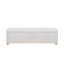 Lit plateforme capitonné en velours avec banc et pouf de rangement-732816951-732816948