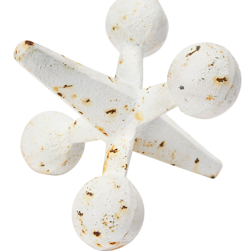 Accent en fonte Jack, Blanc