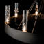 Banded 8 - Light Unique / Statement Wagon Wheel Chandelier-38841460-38841458