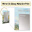 «Meadow Whispers Of Spring III», grand miroir mural traditionnel, impression sur métal-1589153883