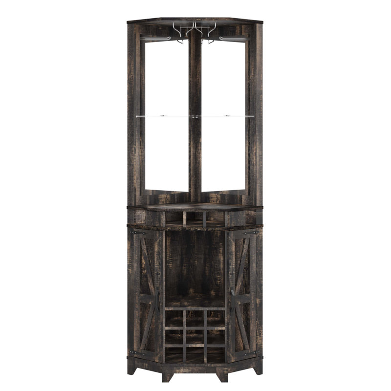 Armoire de rangement de coin