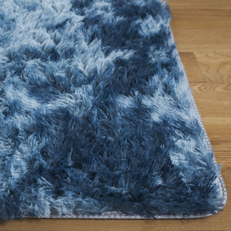 Zahrya Shag Performance Abstract Rug, Rectangle 8' x 10'