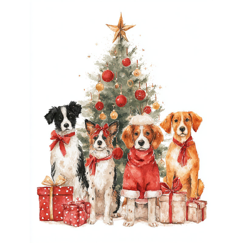 Art mural sur toile festive, H 24 po x l 16 po