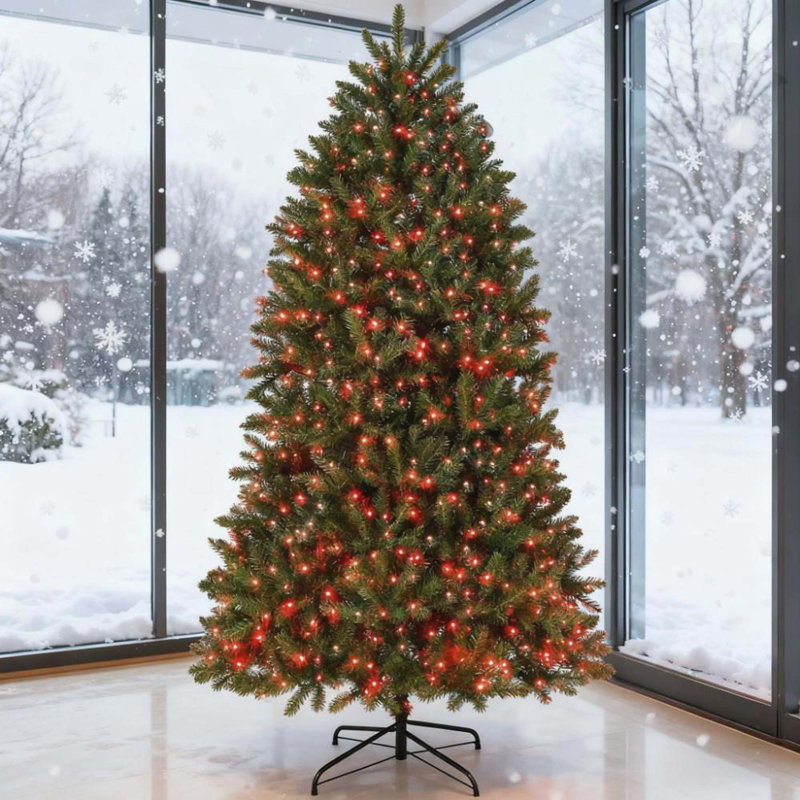 Arbre de Noël artificiel illuminé 6 pi, 6' H