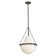 Vena Teardrop Single Light Pendant with Hand-Blown Etched Opal Glass