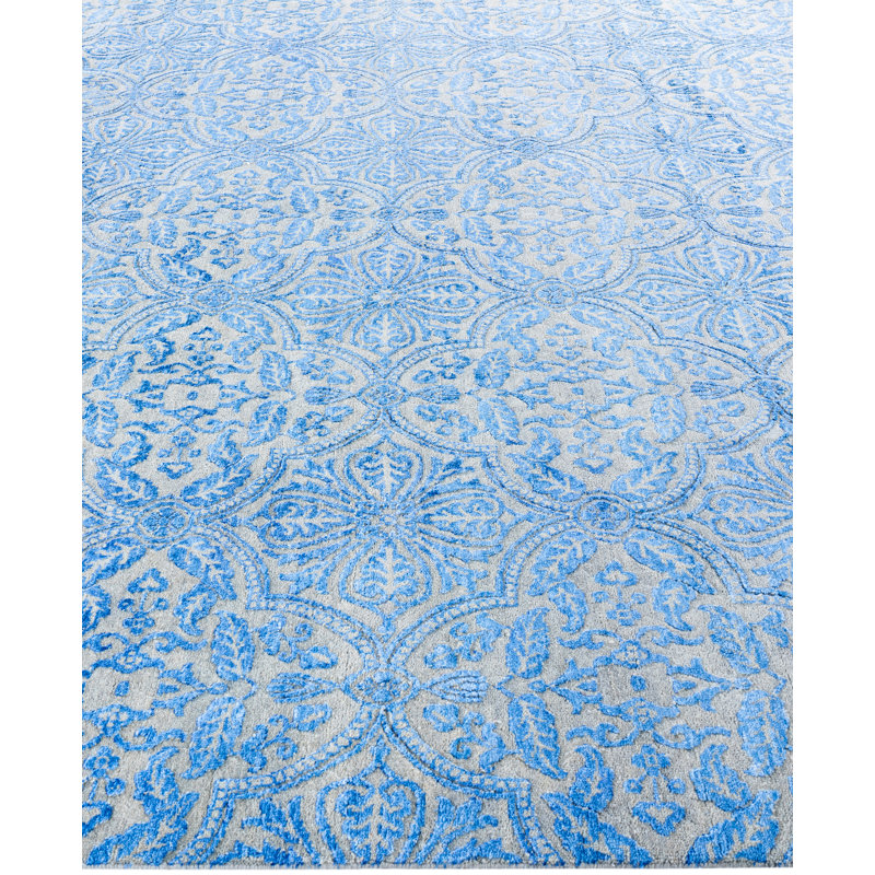 Overdyed One-of-a-Kind 8'2" x 10' Hand Knotted Area Rug