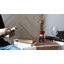Vase de plancher en bois Bedran