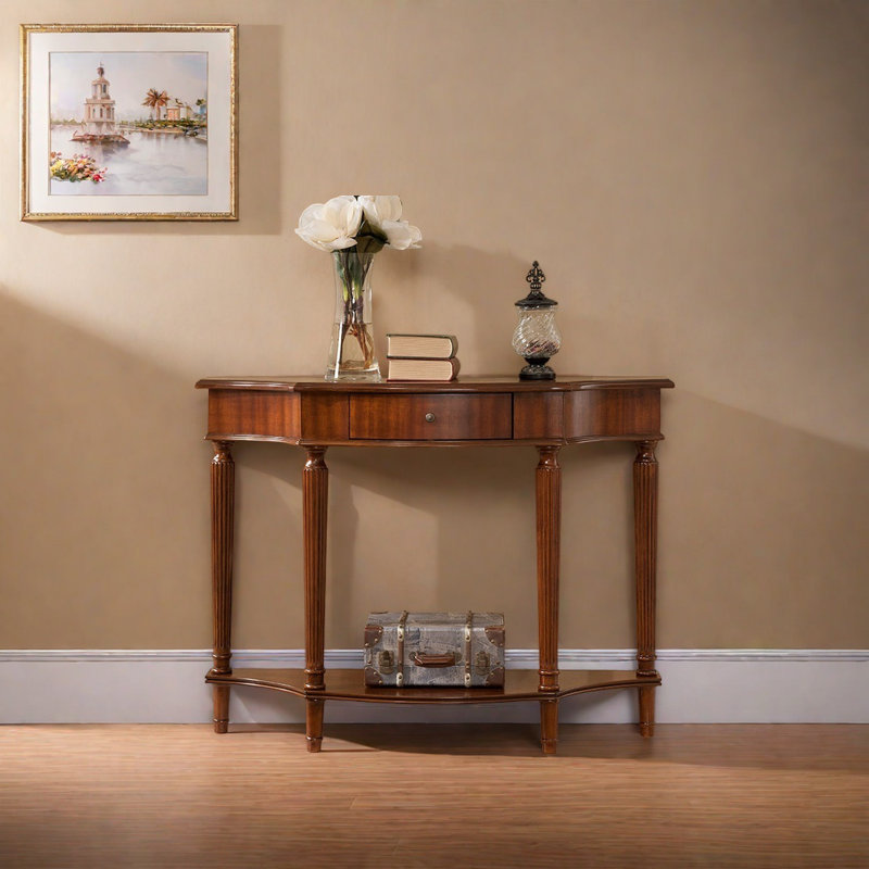 Retro Rural Minimalist Console Table