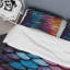 Colorful Rainbow Scales II - Autre ensemble de housse de couette abstrait-101241855