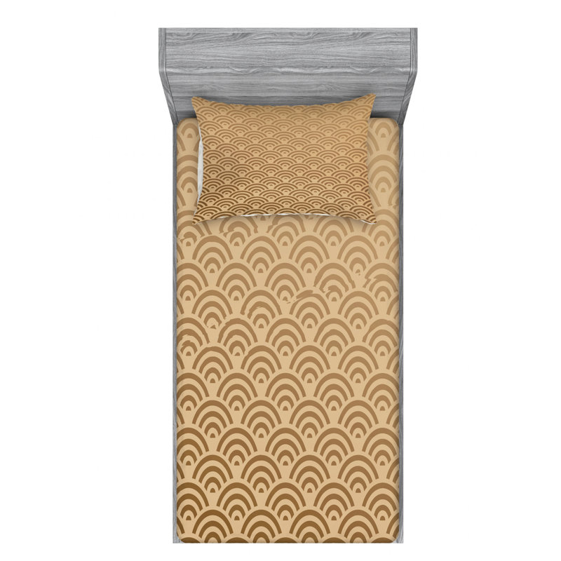 Microfiber Sheet Set, Twin Sheet Set with Fitted Sheet