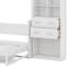 Lit escamotable Murphy avec placard, tiroirs et tablettes-1459982220