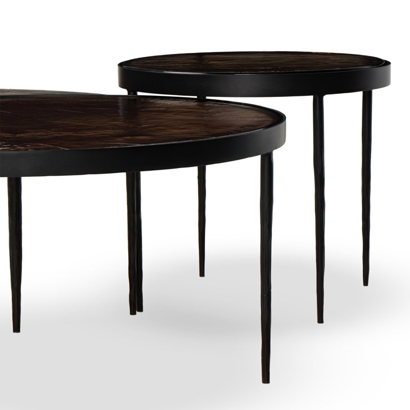 Yoko Glass Nesting Coffee Table