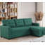 Canapé modulaire convertible rembourré avec méridienne coulissante-129889685-129889688