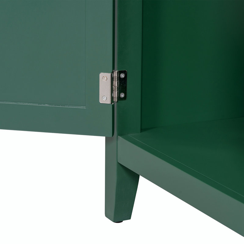 Meuble-lavabo simple avec plateau Thedis 30, Vert, Or