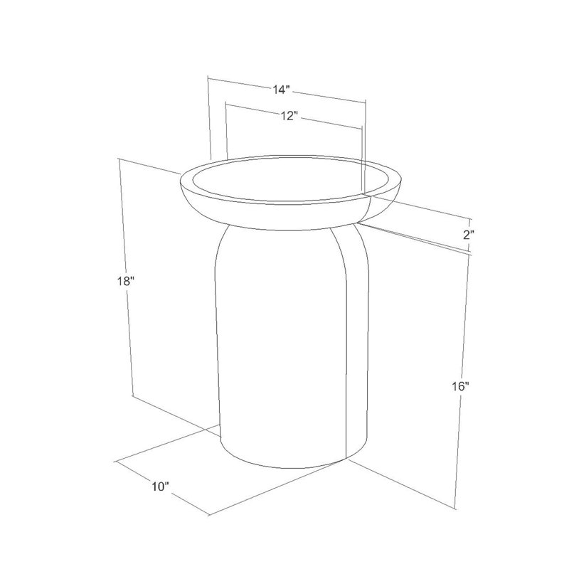 Table d'appoint Makoa