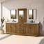 Ensemble de meuble-lavabo double 96 po Arruda-301604402