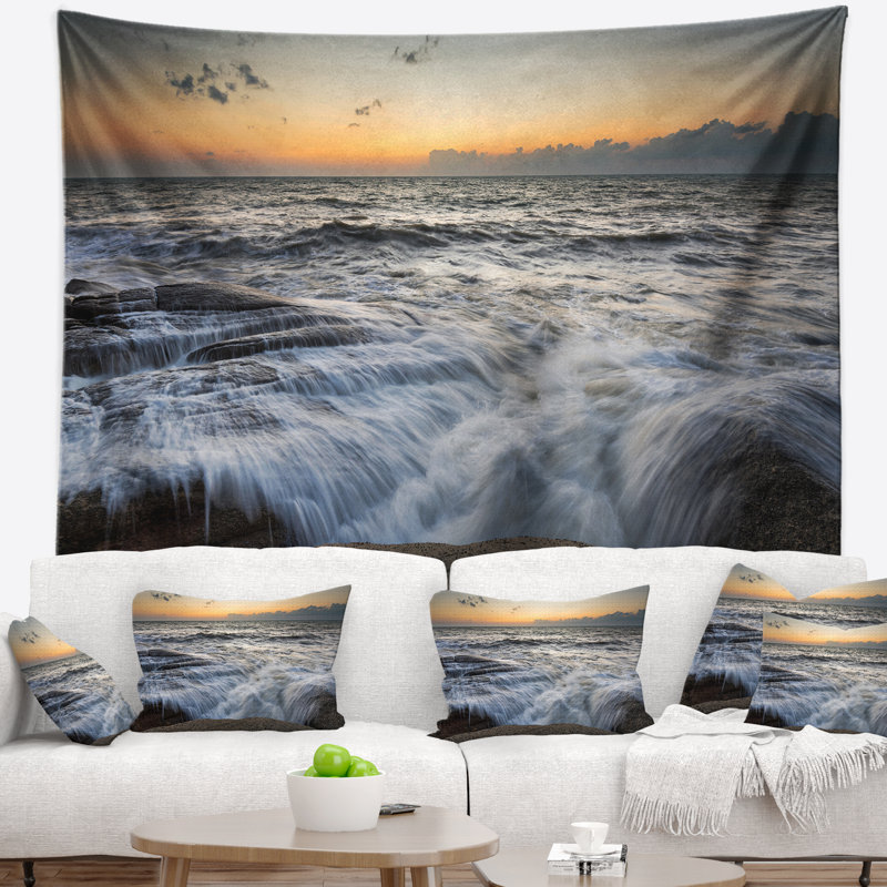 Polyester Tapestry, 50" H x 60" W