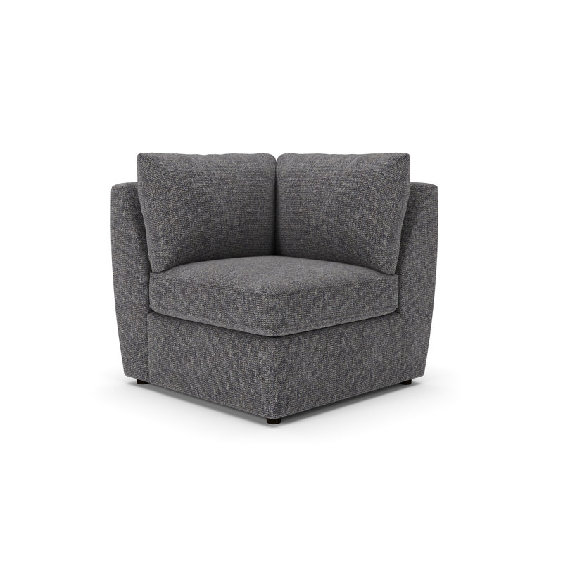 Chaise d'angle rembourrée Halston, Valet Coffee