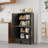Metal Small Ohaus for Bathroom Kitchen Garage with 4 Doors-793265923