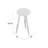 Lessing Round Solid Mango Wood End Table-747577036