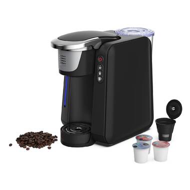 Bonsenkitchen Iced Coffee Maker with Tritan Coffee Tumbler, Single Serve  Coffeemaker Machine with Reusable Coffee Filter, Easy One-Touch Operation