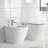 St. Tropez Floor Mount Classic Bidet in Glossy White-61836544