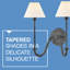 Greta 2 Light Linen Wall Sconce by Hinkley-1989329790