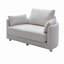 Canapé-lit pliable, canapé-lit de plancher, multifonctionnel, lit circulaire, canapé de futon réglable, canapé-lit pliant, double, pour balcon, salon, canapé-lit