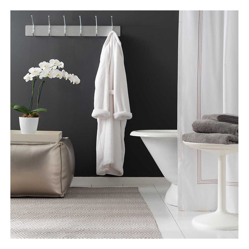 Diamond Flatweave Geometric Area Rug, Fieldstone/Ivory, Rectangle 8'6" x 11'6"